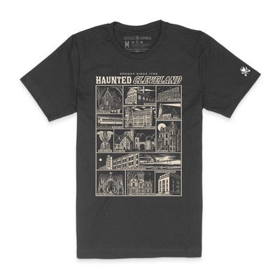 Haunted Cleveland - Mens/Unisex Crew T-shirt