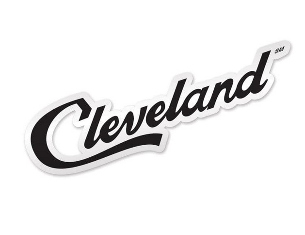 Cleveland Script - Sticker