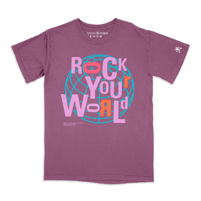 'Rock Your World' Rock & Roll Hall of Fame - Unisex Crew T-Shirt