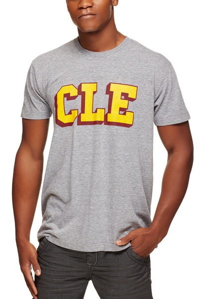 CLE College - Wine/Gold - Unisex Crew T-Shirt