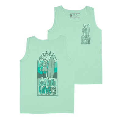 Burning River Surf Club - Unisex/Mens Crew Tank Top