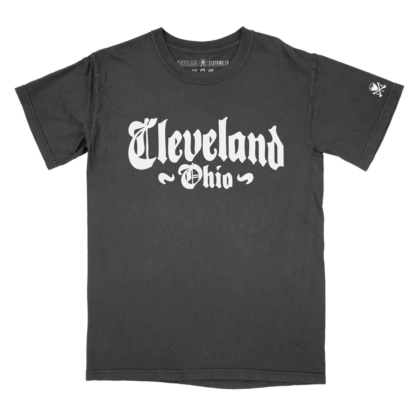 Cleveland Black Letter - Unisex Crew T-Shirt