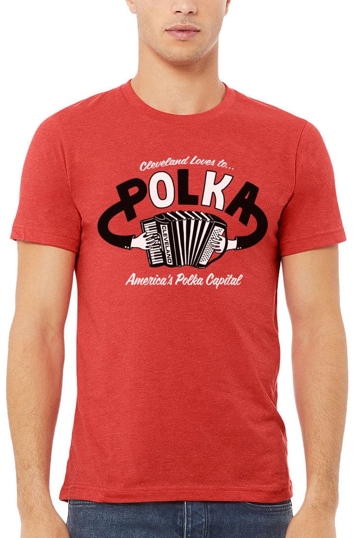Cleveland Loves to Polka - Unisex Crew T-Shirt