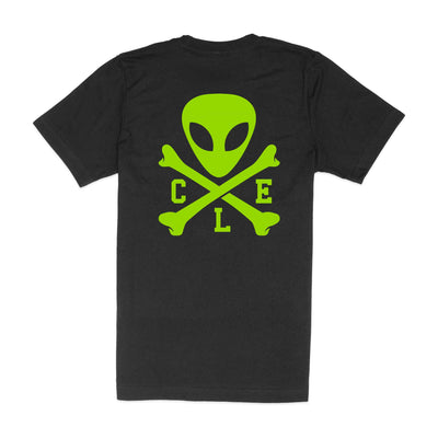 CLE Logo Alien - Unisex Crew T-Shirt