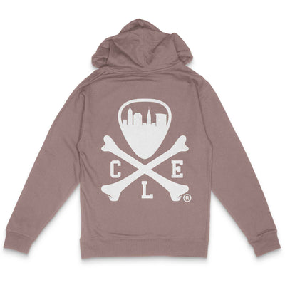CLE Logo - Pullover Hoodie - Pigment Clay