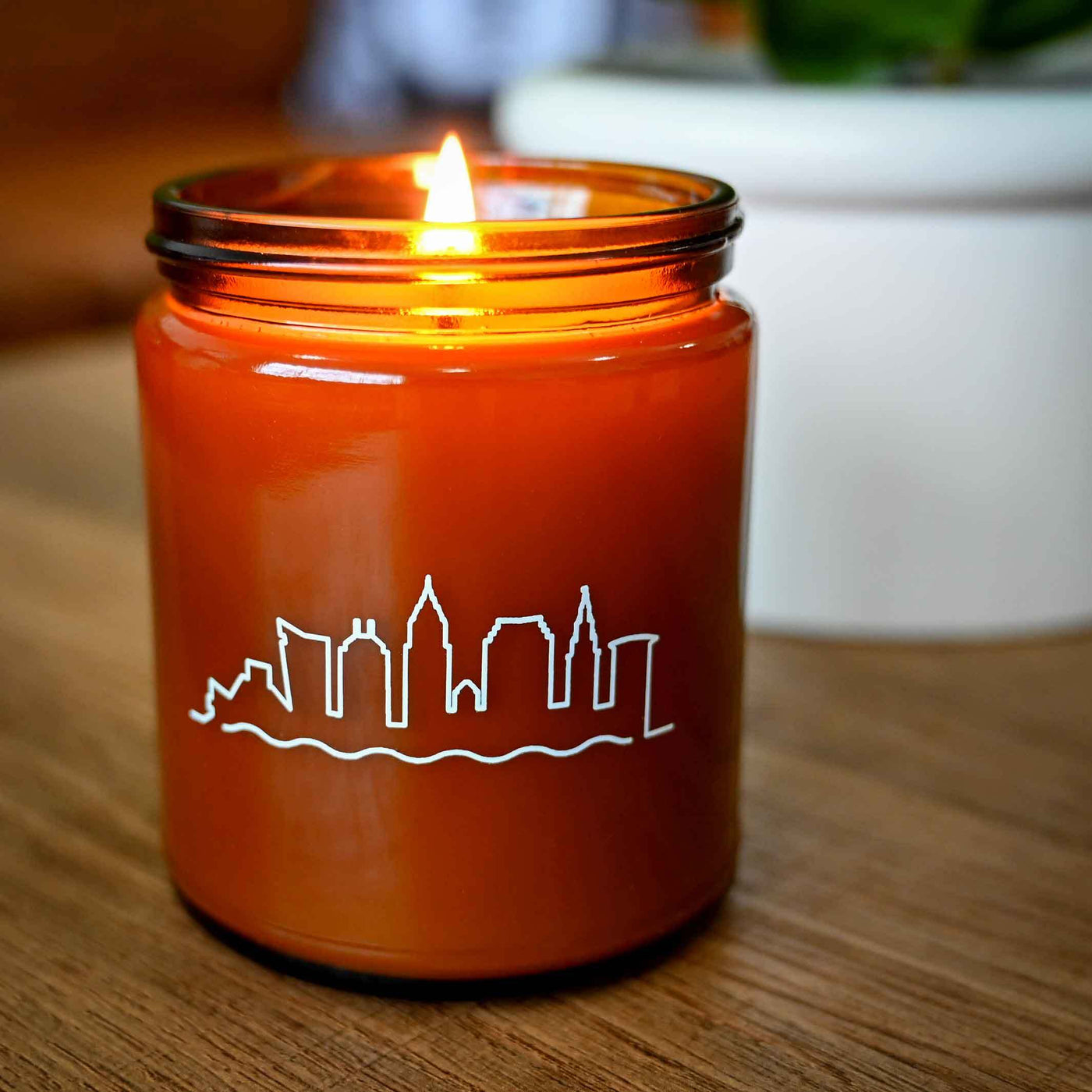 Cleveland Monoline Skyline Candle