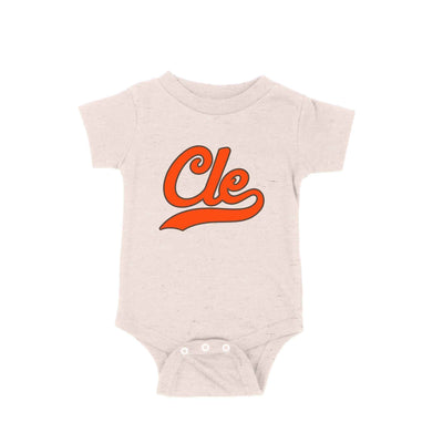 CLE Endzone Script - Newborn & Infant Bodysuit