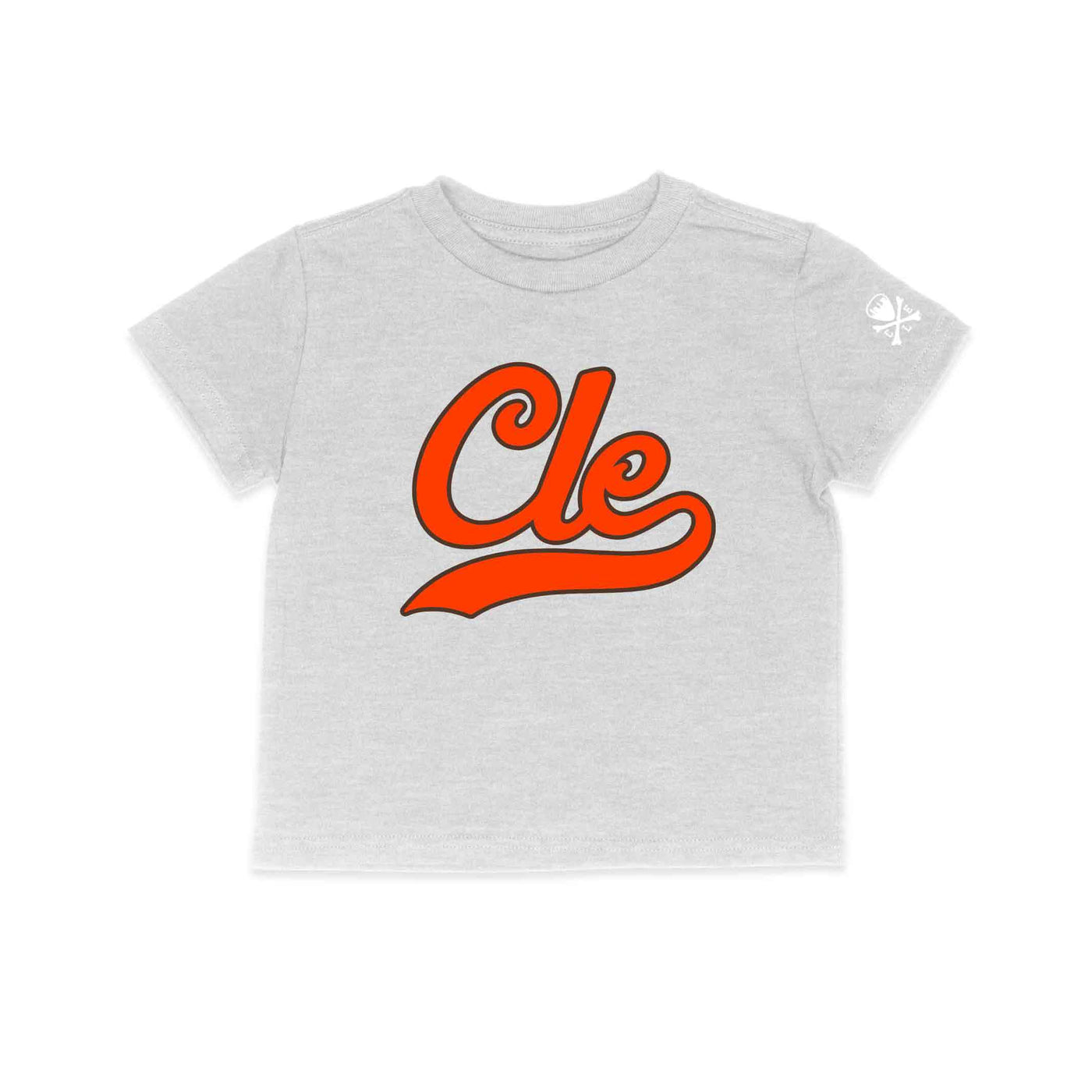 CLE Endzone Script - Toddler Crew T-Shirt