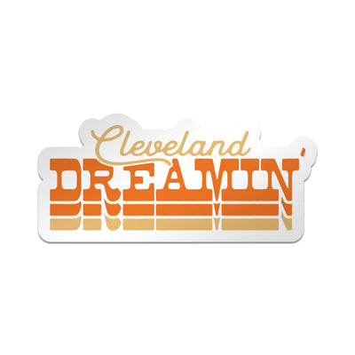 CLE Sticker, Cleveland Dreamin