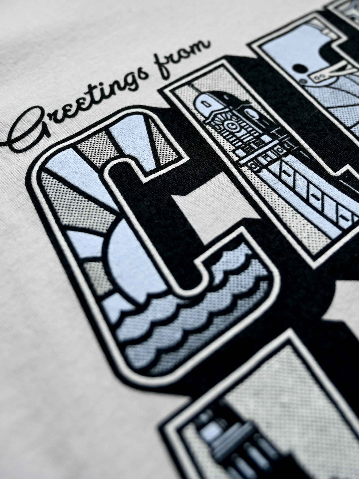 Greetings From Cleveland - Unisex Crew T-Shirt