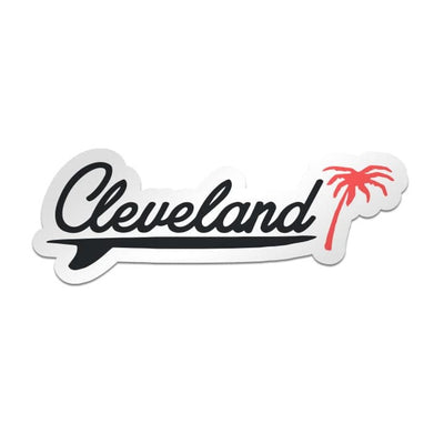 Cleveland Surfboard Sticker