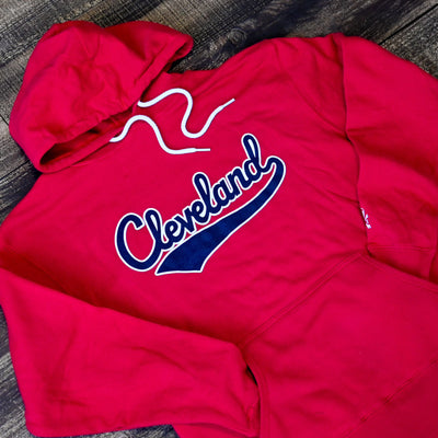 Cleveland Ballpark Script - Unisex Pullover Hoodie