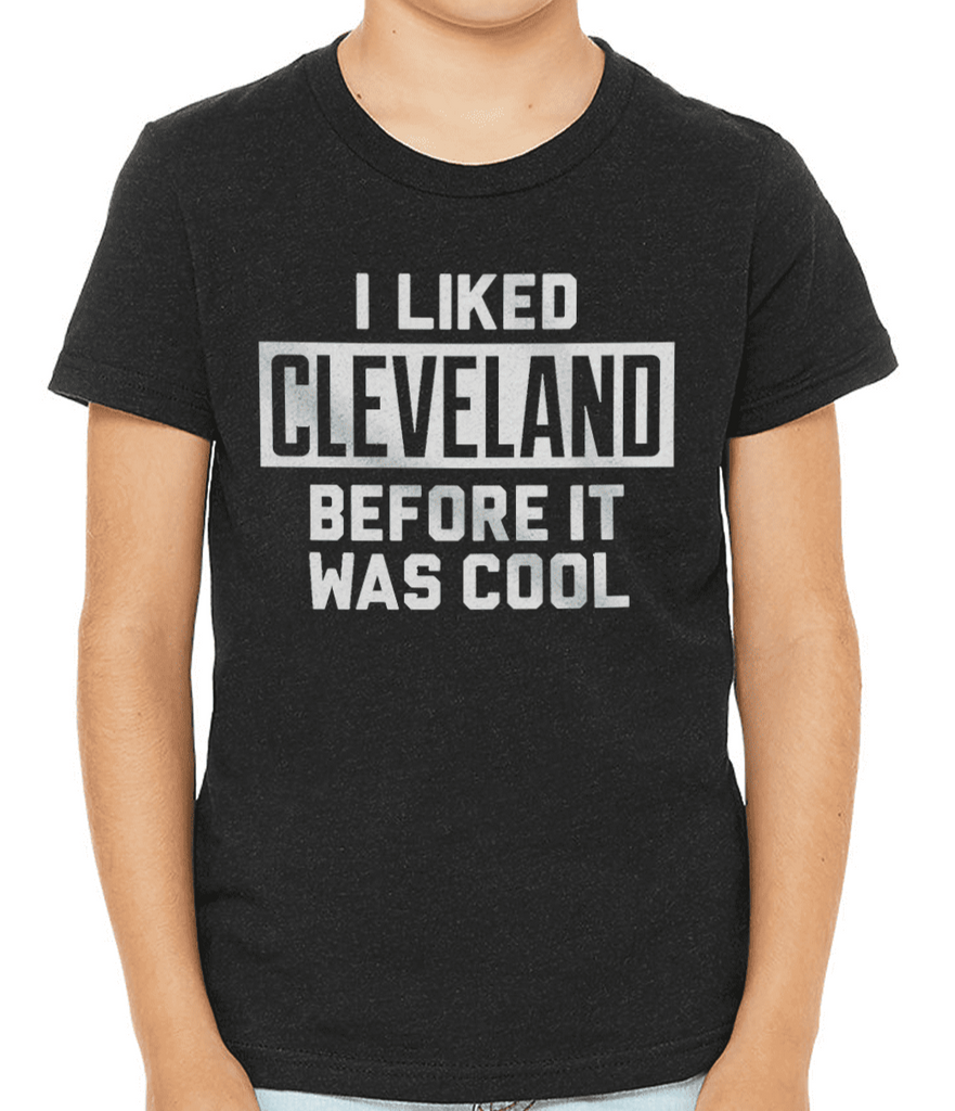 CLE Clothing Co Large Tee Shirt I LIKED CLEVELAND BEFORE IT WAS