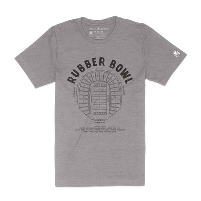 Akron Rubber Bowl - Unisex Crew T-Shirt