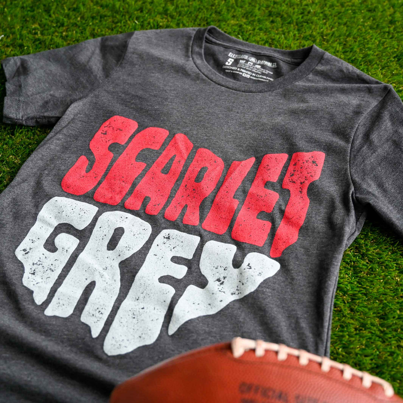 Scarlet & Grey - Unisex Crew T-Shirt