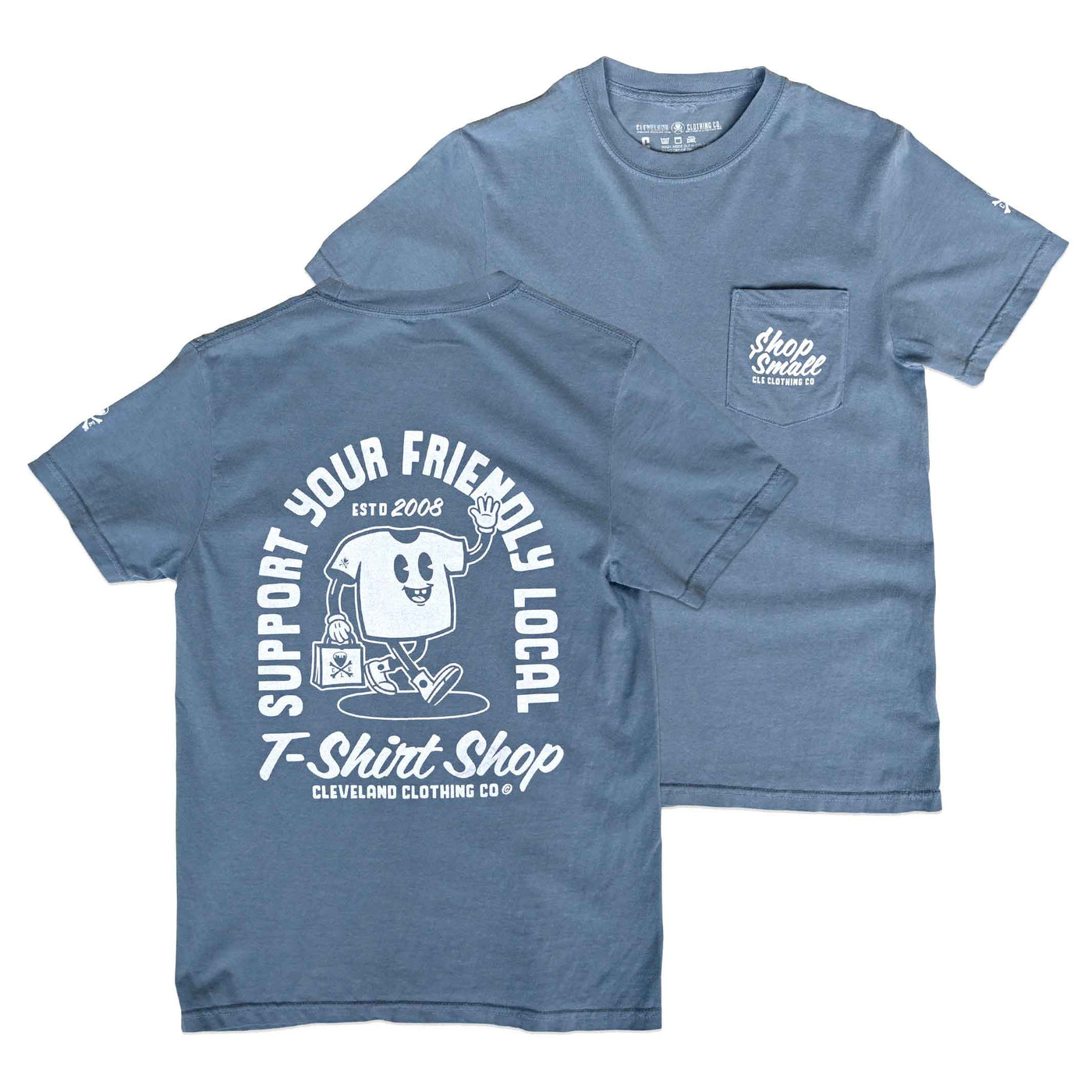 kredit kunstner Renovering Shop Small & Support Local - Unisex Pocket T-Shirt