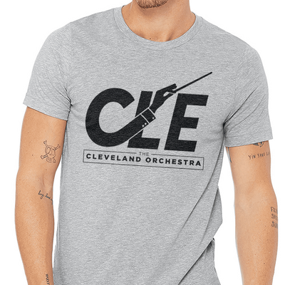 Cleveland Orchestra - CLE Baton - Unisex Crew T-Shirt
