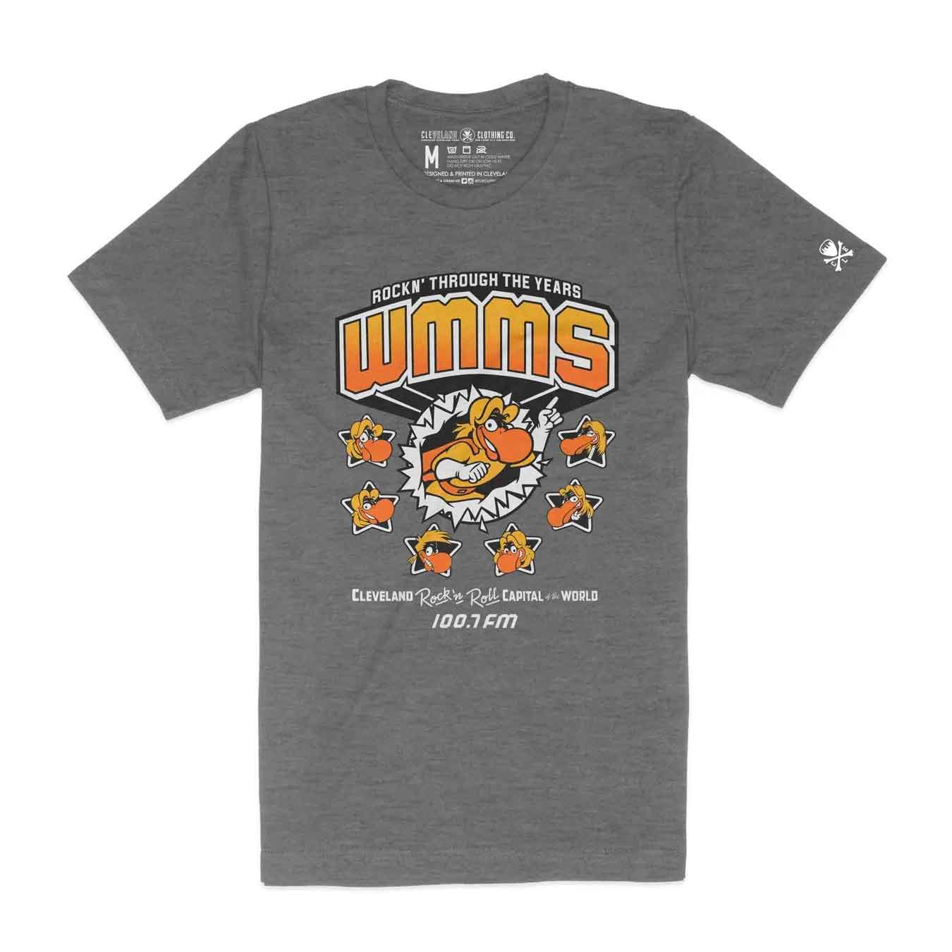WMMS The Years Through The Years - Unisex Crew T-Shirt - Grey