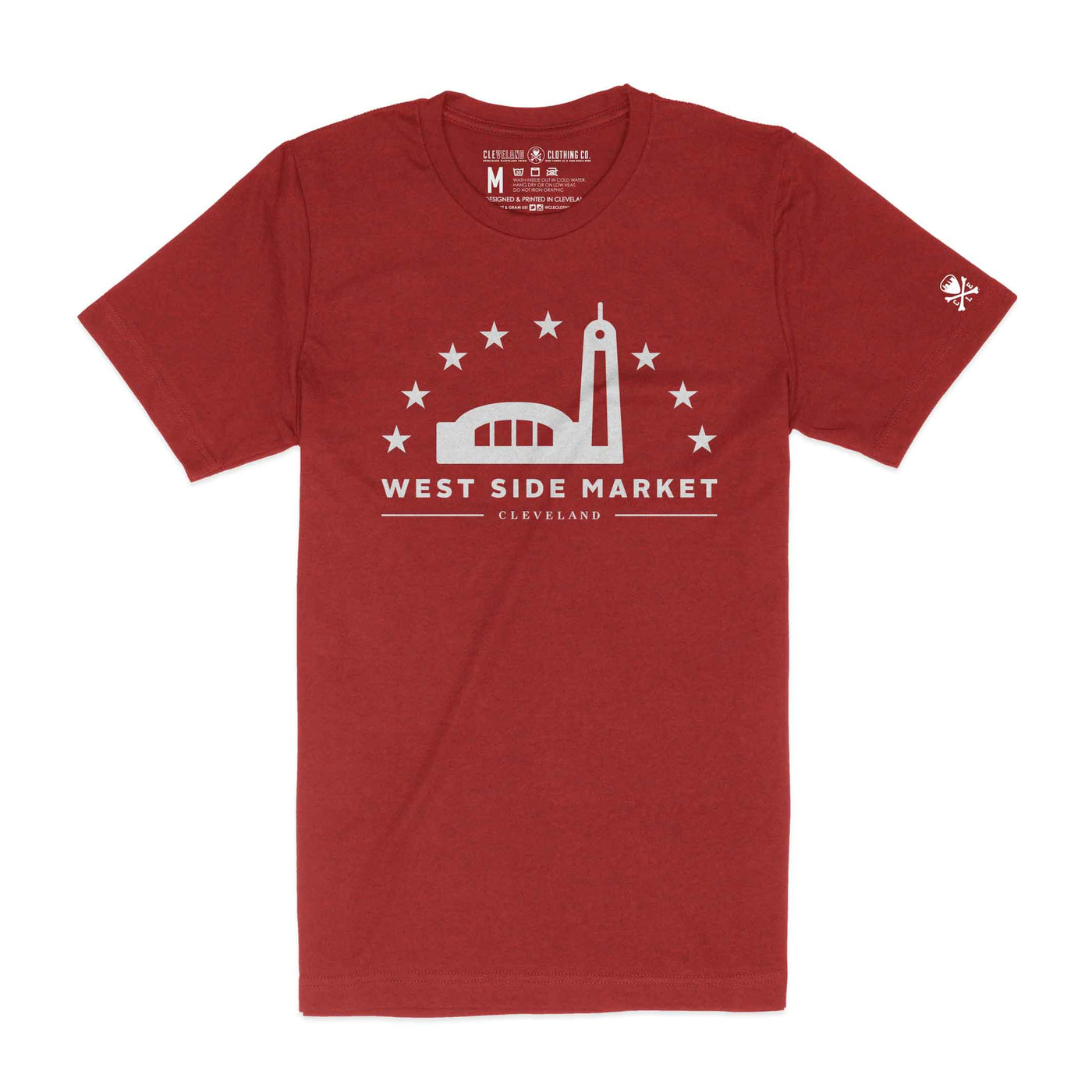 WSM Logo - Unisex Crew - Heather Red
