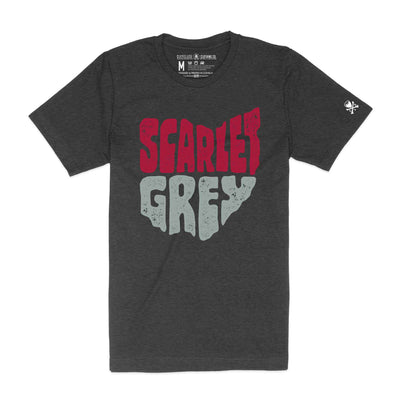 Scarlet & Grey - Unisex Crew T-Shirt