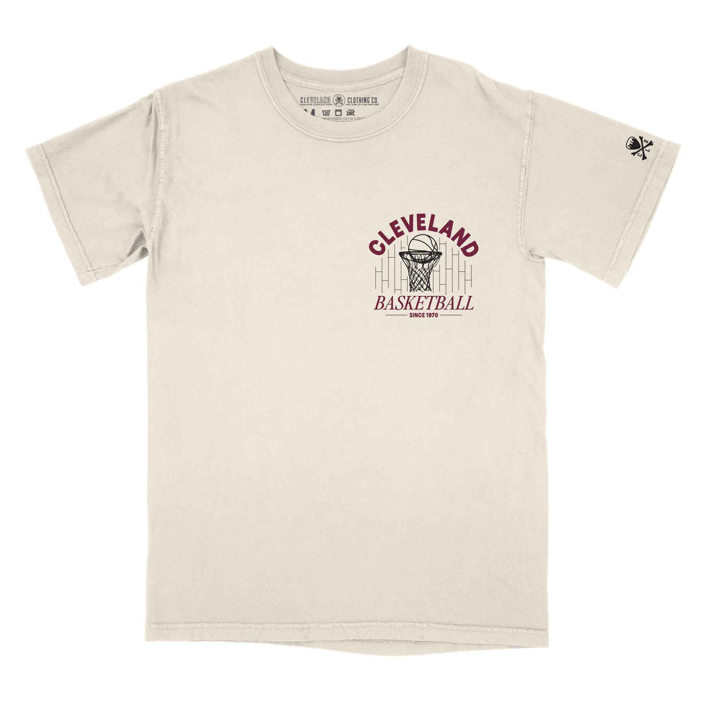 CLE Clothing Co Medium Shirt - Cleveland The Land Tee in Cavs Colors