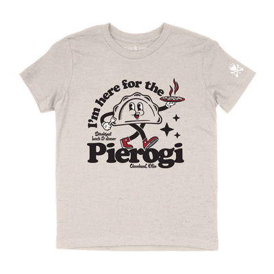Im Here For The Pierogi - Youth Crew T-Shirt