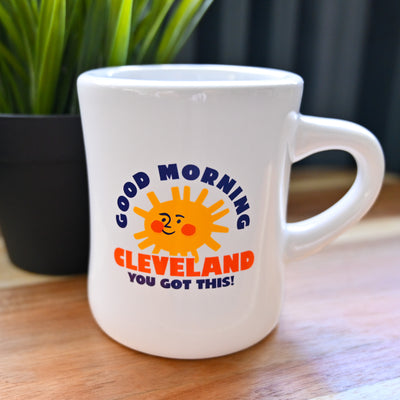 Good Morning Cleveland Diner Mug