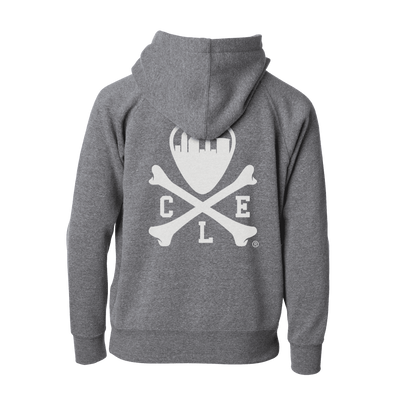 CLE Logo Full-Zip Hoodie - Toddler - Grey